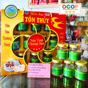 Tổ yến chưng mật ong, đường phèn