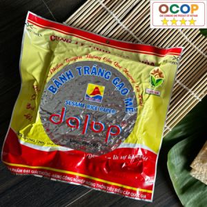 Bánh tráng gạo mè Dalop