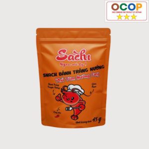 Bánh tráng nướng vị tôm cay Sachi