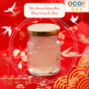 Tổ Yến chưng đường phèn, đông trùng hạ thảo Yến Mân