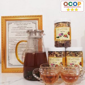 Trà gạo lứt hoa nhài cô Ba