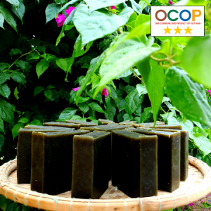 Xà bông tía tô Cẩm Mộc