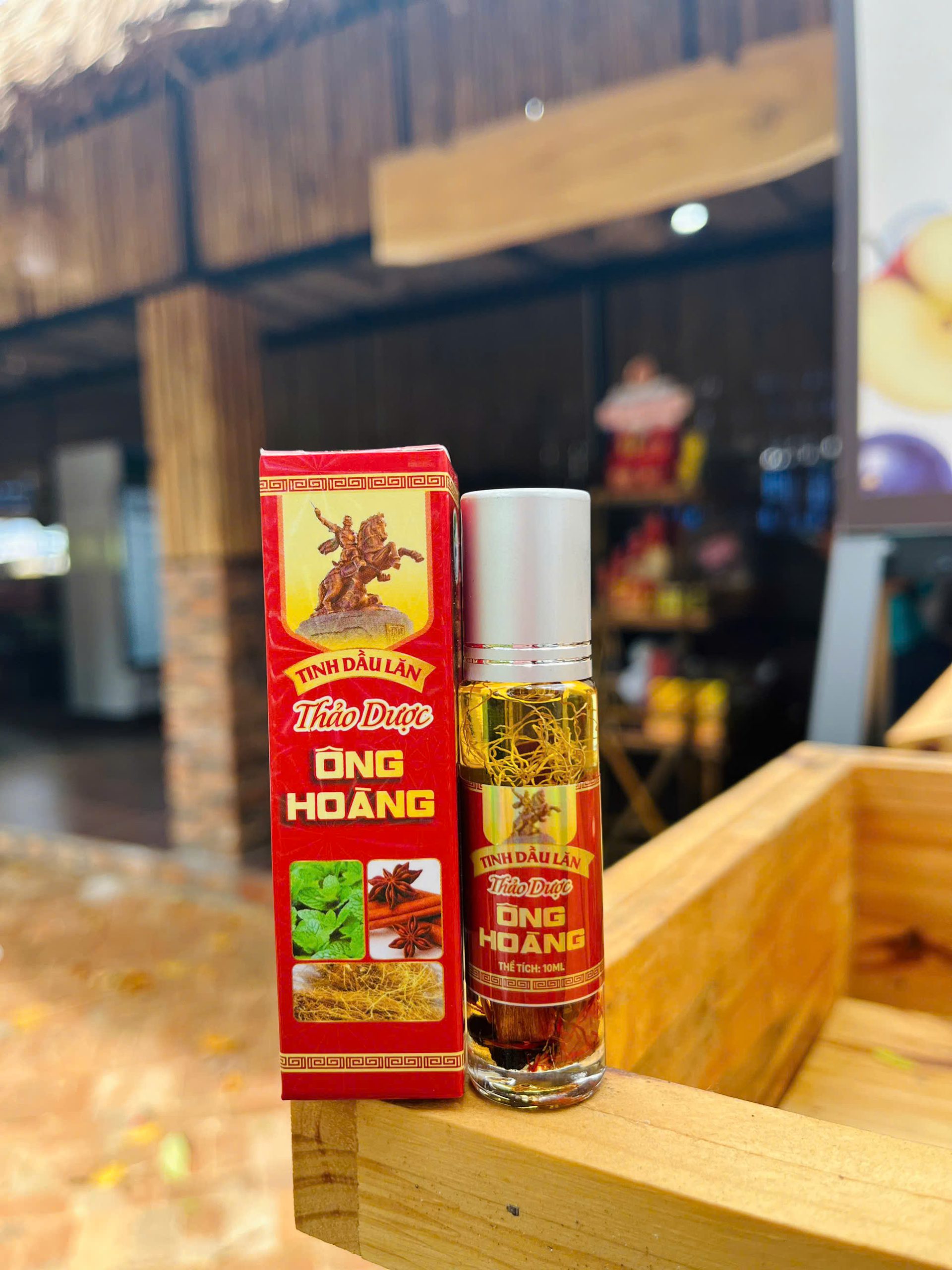 Tinh Dầu Lăn Thảo Dược Ông Hoàng