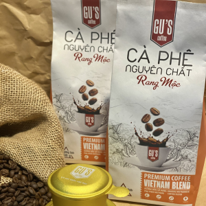 Cà Phê nguyên chất rang mộc Robusta Honey - Gói 500gr