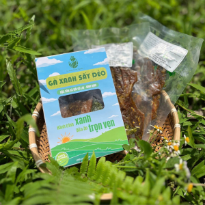 Gà xanh sấy dẻo Giang Nguyên